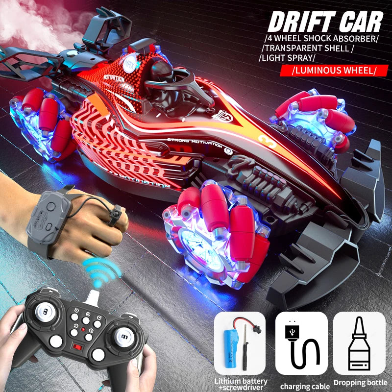 Gesture Sensing Stunt RC Car with 360 Drifting & Realistic Effects - product detail view 20