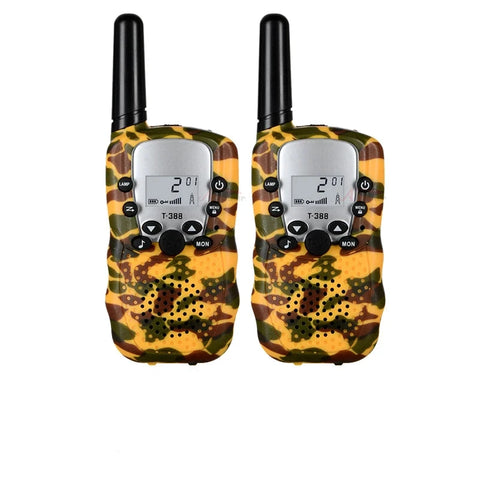 Walkie Talkie Handheld Digital Radio – Camouflage Walkie Talkie Toys for Boys