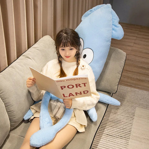 Simulation Octopus Doll - Lifelike Large Squid Plush Toy