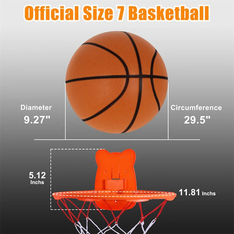 Silent Basketball for Children - Indoor Mute Bouncing Ball