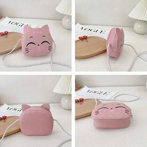 Cute Cat Cartoon Crossbody Bag
