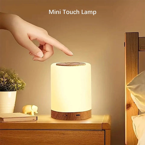 Smart LED Night Light - Portable Touch Control Lamp for Kids Bedroom & Camping!