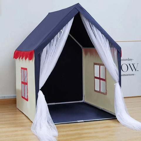 Portable Baby Play House Tent - Kids Teepee Tent for Indoor & Outdoor Play