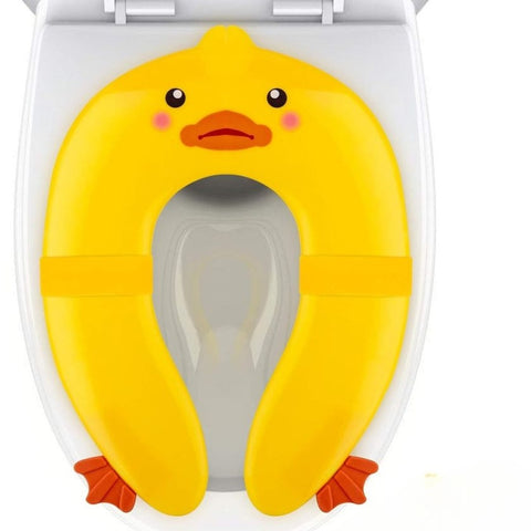 Toddler Folding Potty Seat – Portable and Safe Toilet Training Solution Teeny Pandas