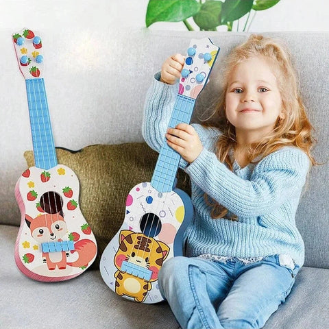 Kids Ukulele Toy for Preschoolers – Beginner Musical Instrument