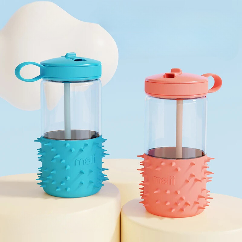 Spiky Sensory Water Bottle – Durable, Leak-Proof, & Fidget-Friendly for Kids Teeny Pandas