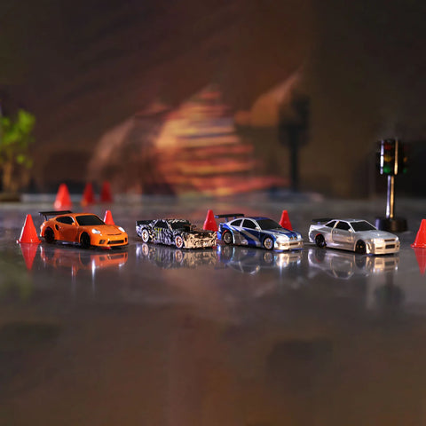 High-Speed Mini RC Drift Car 1/43- Thrill and Exciting Racing! Teeny Pandas
