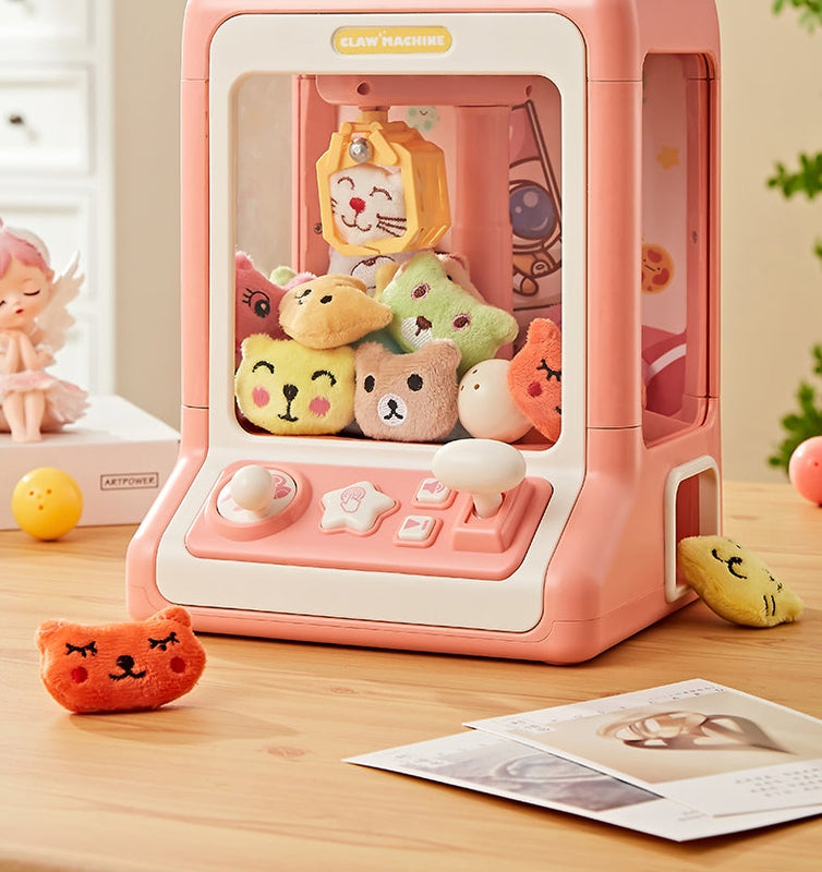 Mini Animal Claw Machine for Kids - Interactive Game with Lights & Music! Teeny Pandas