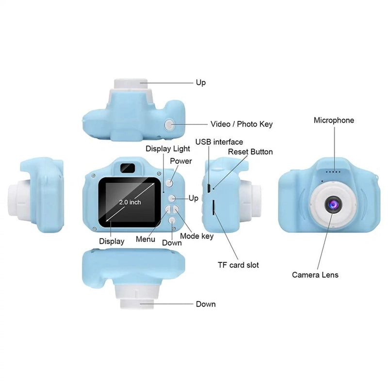 X2000 Digital Camera | Fun, Durable, and Easy to Use Teeny Pandas