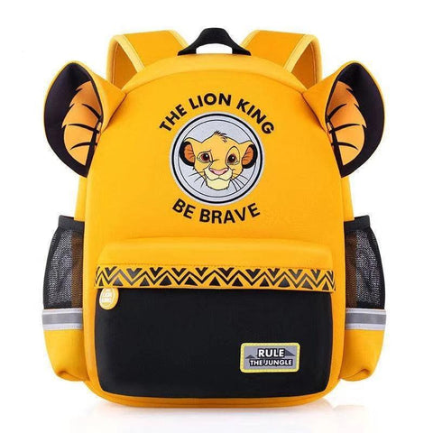 Kids Cartoon Lion Simba School Backpack