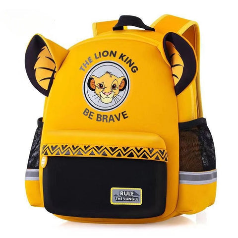 Kids Cartoon Lion Simba School Backpack