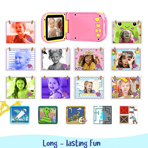 Kids Digital Video Camera– Capture Moments with Fun & Ease! Teeny Pandas