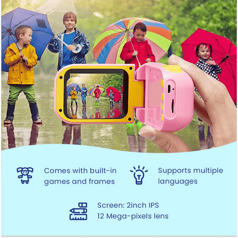 Kids Digital Video Camera– Capture Moments with Fun & Ease! Teeny Pandas