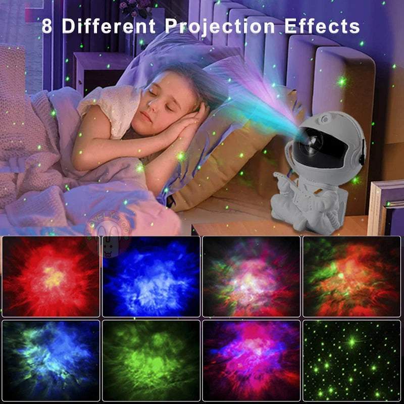 StarryDreams Galaxy Projector – Night Sky Light Teeny Pandas