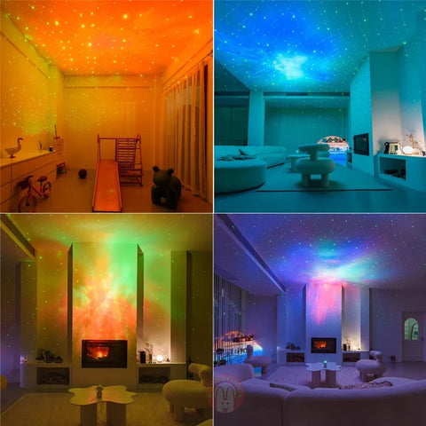 StarryDreams Galaxy Projector – Night Sky Light Teeny Pandas