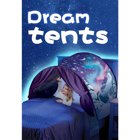 Kids Dream Overbed Tent – Cozy Sleep & Play Dome for Bedtime Fun Teeny Pandas