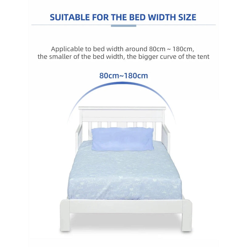 Kids Dream Overbed Tent – Cozy Sleep & Play Dome for Bedtime Fun Teeny Pandas