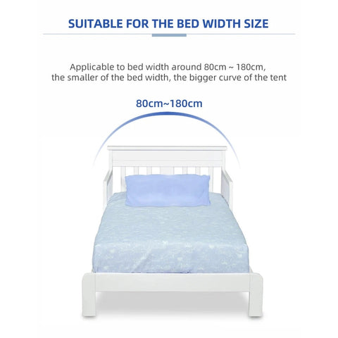 Kids Dream Overbed Tent – Cozy Sleep & Play Dome for Bedtime Fun Teeny Pandas