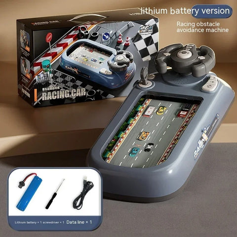Children's Steering Simulator  – Realistic Racing Adventure with Rechargeable Battery & Sound Effects