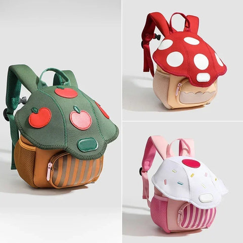 Mini Cute and Trendy Mushroom Backpack