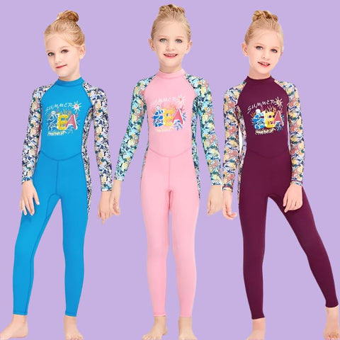 Kids Full Body UV Protection Swimsuit