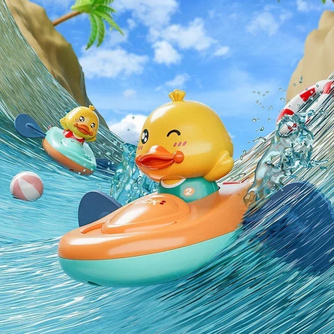 Little Yellow Duck Kayak Toy