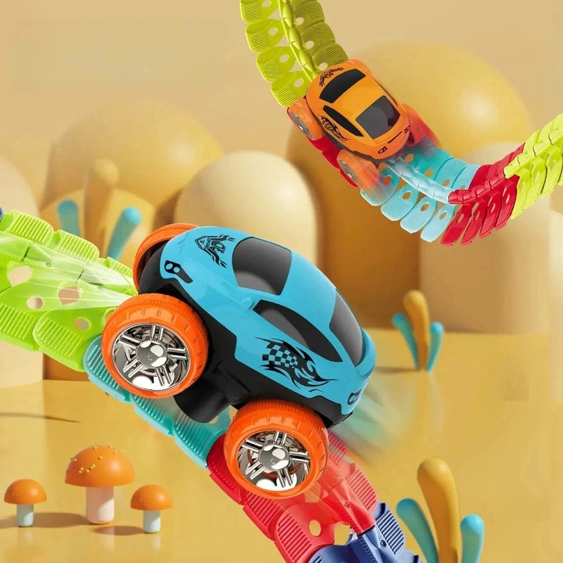 Gravity Defying Race Track for Kids – Exciting STEM Toy Teeny Pandas
