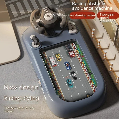 Children's Steering Simulator  – Realistic Racing Adventure with Rechargeable Battery & Sound Effects