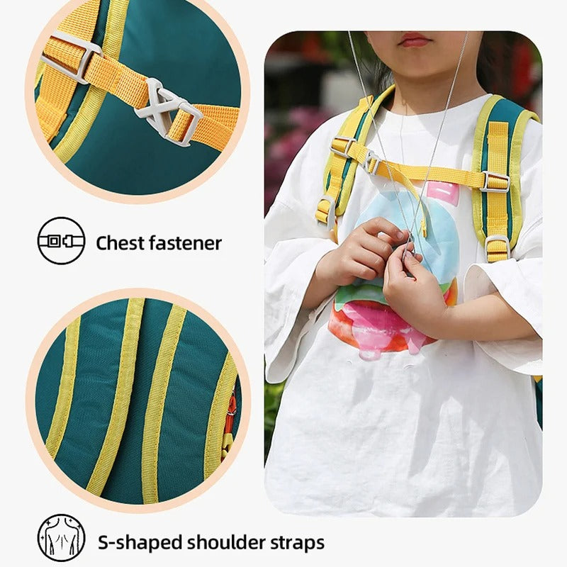 Children's Lightweight and Waterproof Travel Backpack - product detail view 5