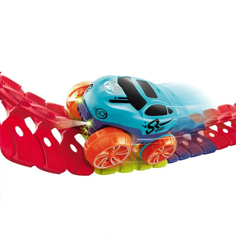Gravity Defying Race Track for Kids – Exciting STEM Toy Teeny Pandas