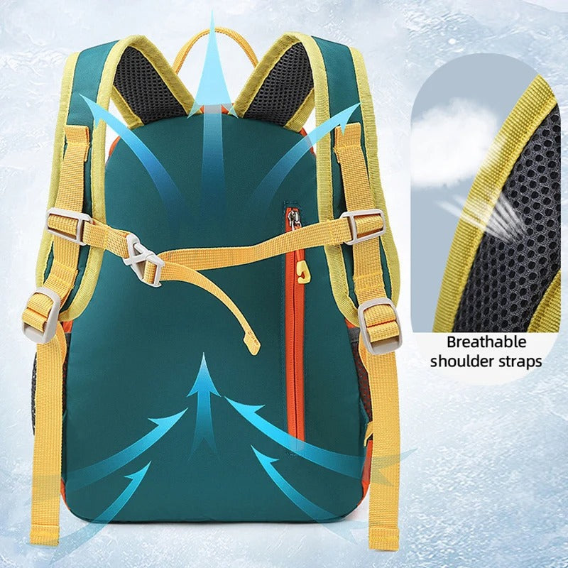 Children's Lightweight and Waterproof Travel Backpack - product detail view 4