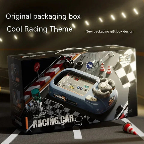 Children's Steering Simulator  – Realistic Racing Adventure with Rechargeable Battery & Sound Effects