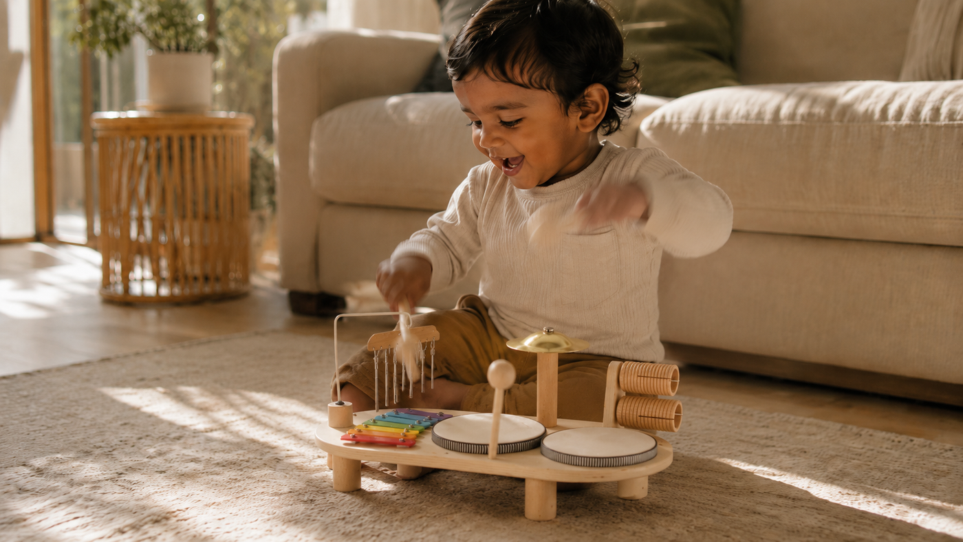 Montessori Musical Table for Kids - product detail view 2