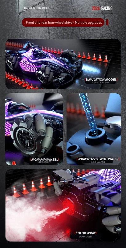 Gesture Sensing Stunt RC Car with 360 Drifting & Realistic Effects - product detail view 18