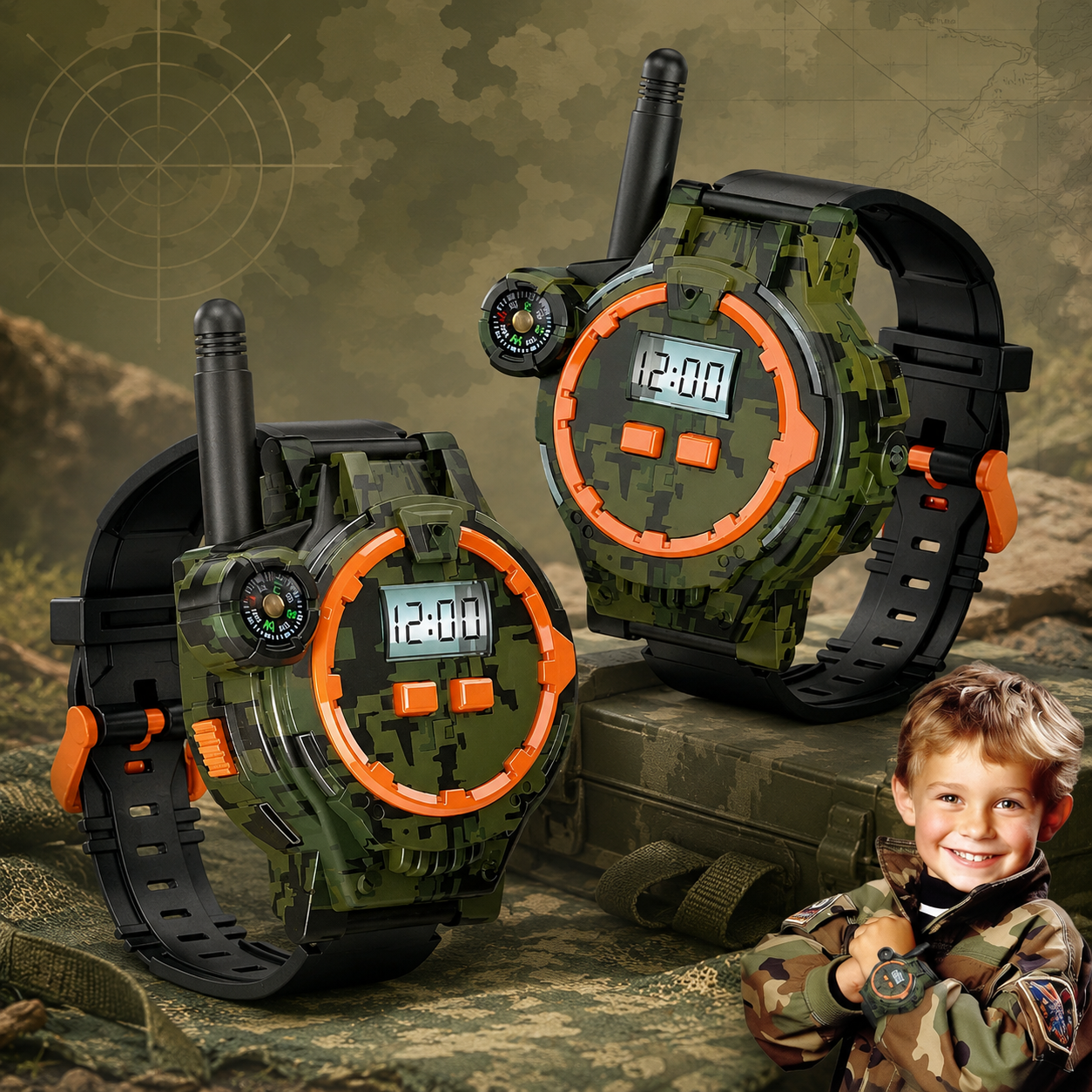 Watch Walkie Talkies for Kids - walkie talkie product photo